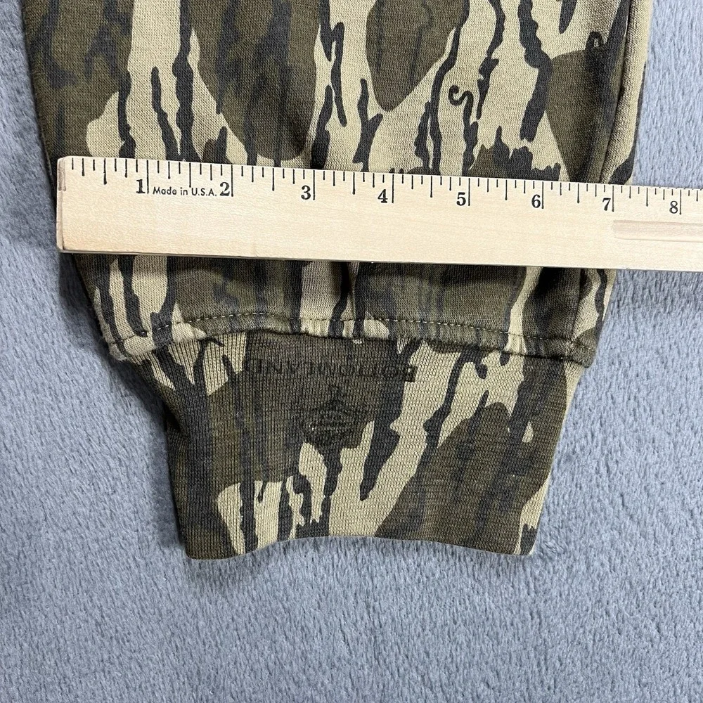 Mossy Oak Sweatpants Mens M Green Brown Cotton Mill Vintage Joggers Pockets